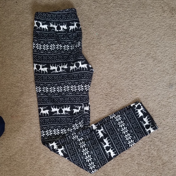 PacSun Pants - PacSun Fair Isle Christmas Leggings